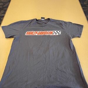 Harley-Davidson Gray Men's T-Shirt Size Large